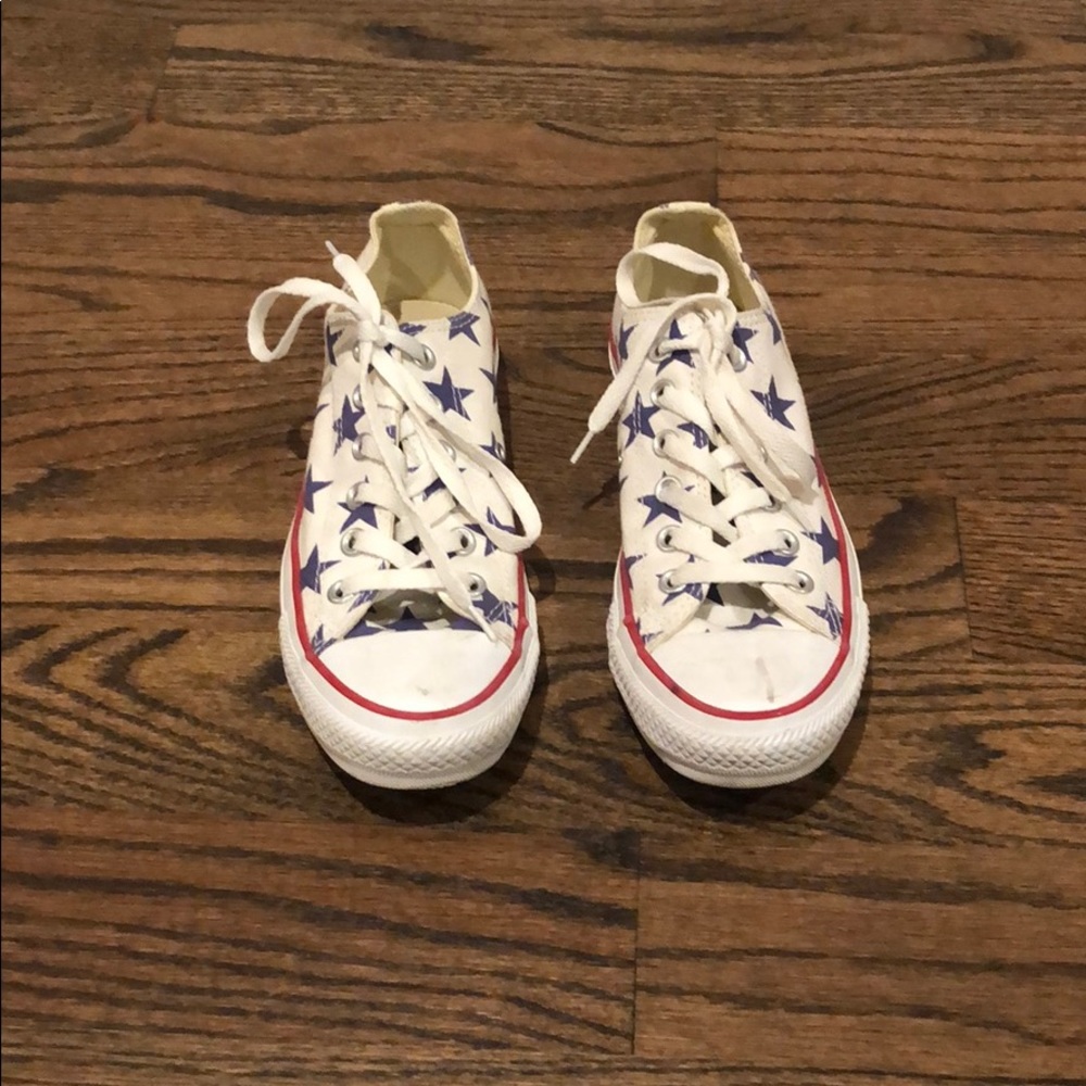Blue star converse